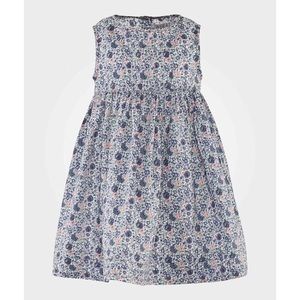 Baby Girls Floral Pinafore Mille Dress